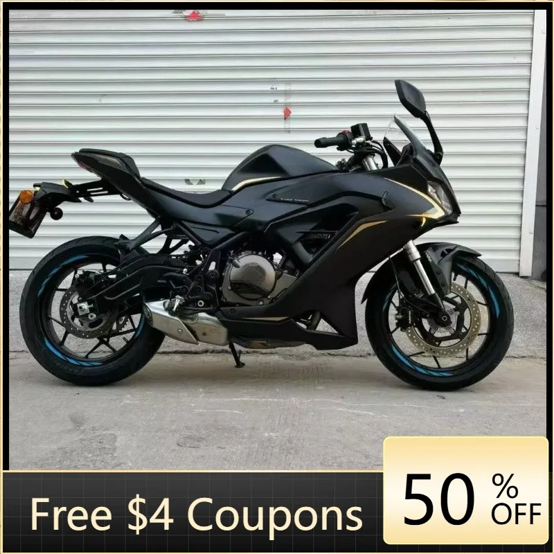 Rs 250Cc double cylinder water-cooled motorcycle