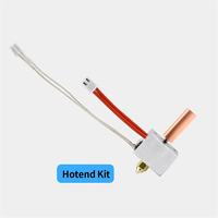 3D Printer Hotend+0.4mm Brass Nozzle Kit for Elegoo Neptune 4 Heated Block Heating Rod Thermistor Extruder for NP4