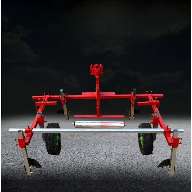 Micro tillage machine equipped with fully automatic self-propelled sugarcane mulching machine