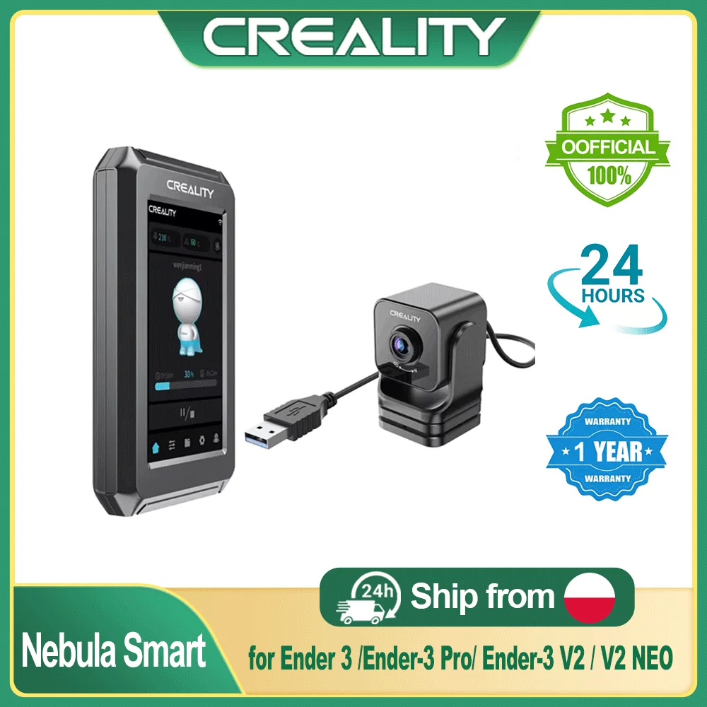 Image of Creality Nebula Pad 4,3 Zoll Touchscreen + Nebula-Kamera für Ender 3 / Ender-3 Pro / Ender-3 V2 / V2 NEO mit Hochgeschwindigkeitsdruck