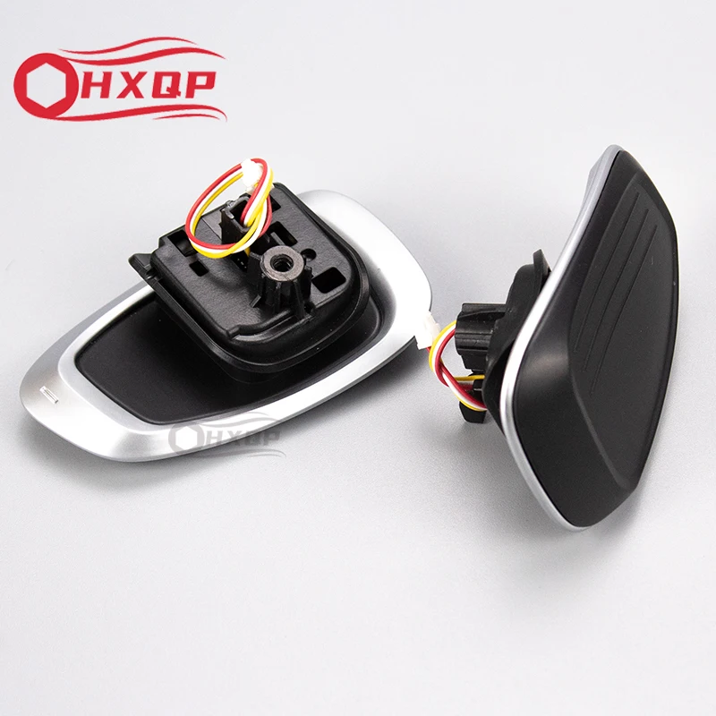 Car Steering Wheel Shift Paddles For Audi A4 B8 A6 C7 A3 8V Steering Wheel Accessories in Car