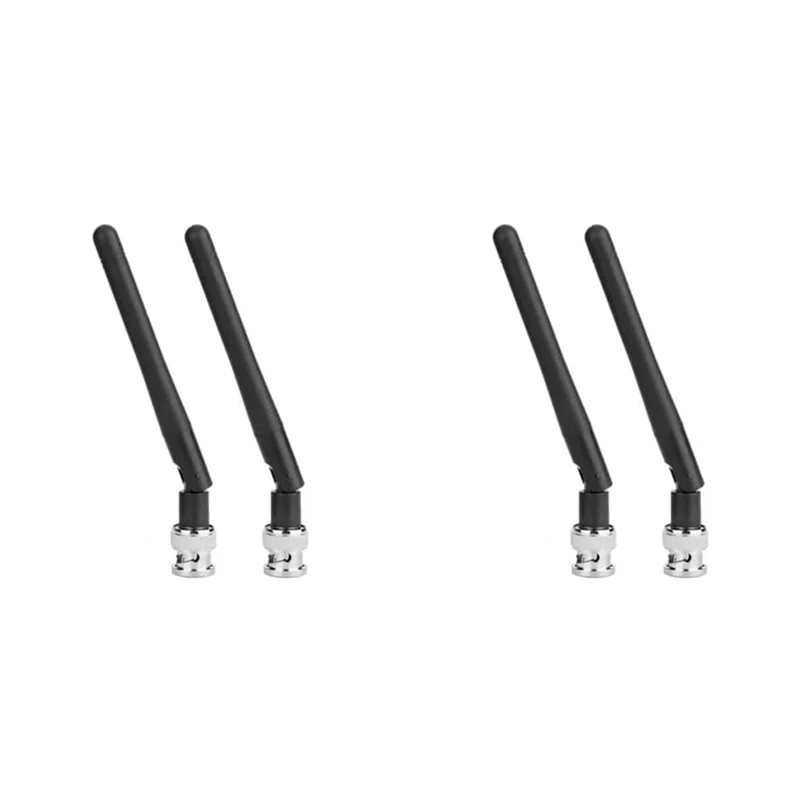 【VENTA RÁPIDA】Antena de repuesto UHF BNC macho de 4 piezas para receptor de micrófono inalámbrico Sennheiser EW100 EW300 EW500 G3 G4 SKM100