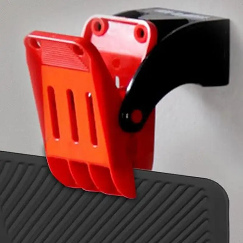 Heavy Duty Mat Clamp 4PCS Floor Mat Clip Car Wash Floor Mat Hanger Cleaning Clip Floor Mat Holder Wall-Mounted Clamps Secure