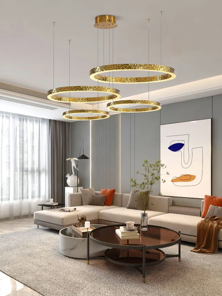 candelabro de teto led cromado dourado lampadas suspensas suspensao lustrosa luminaria lampen para sala de estar nova tendencia 2023 01