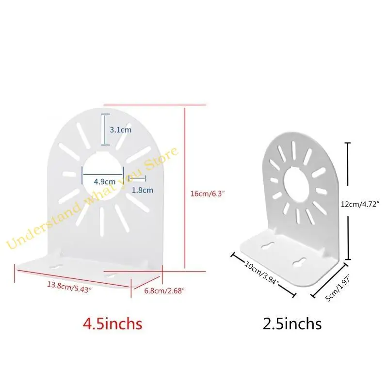 J60A Security Camera Mount Bracket Universal Camera Bracket with Screws