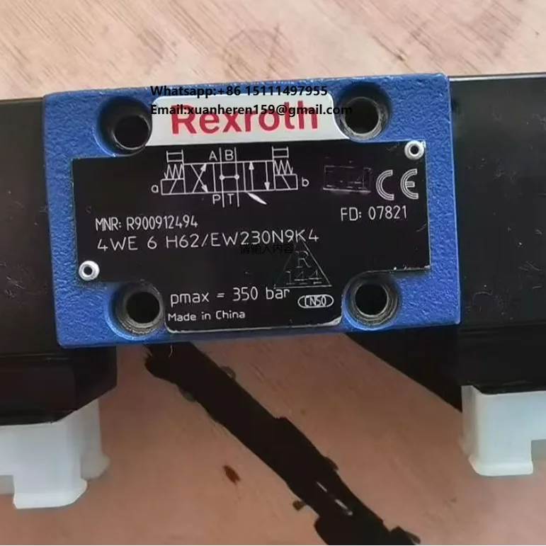 

4we6h62/ew230n9k4 R900912494 4we6h6x/ew230n9k4 4we6h62 4we6h6x Original Nuin Stock Competitive Solenoid Origin