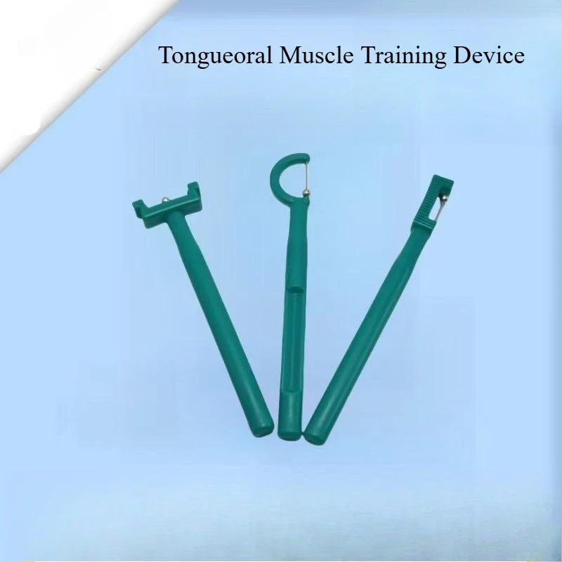 نصيحة جهاز تدريب عضلات الفم أداة تمرين إعادة التأهيل للأطفال نطق مرن حركة الكلام عن طريق الفم