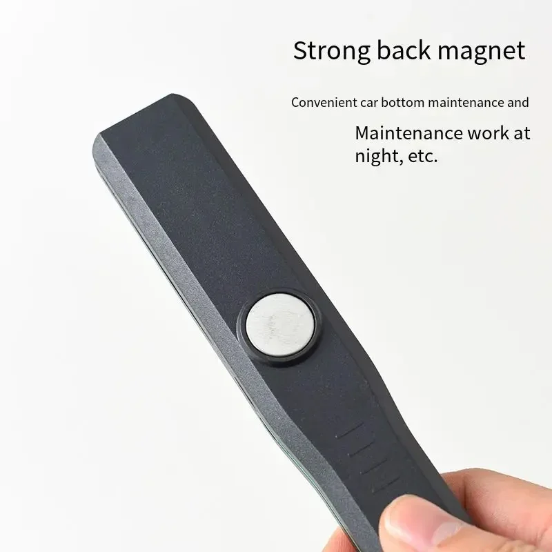 Portable Work Light Pocket LED Camping Flashlight Magnetic Repair Torch for Camping Emergency Lanterns Powered 3*AAA Battery