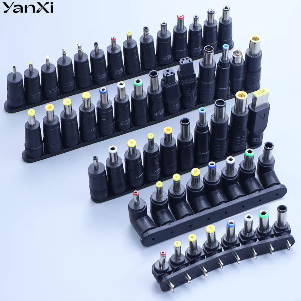 YanXi Universal 5.5mmx2.1mm 2Pin DC AC Power Adapter Tips Connector For Lenovo Laptop Power Supply  Jack  Charging Plug