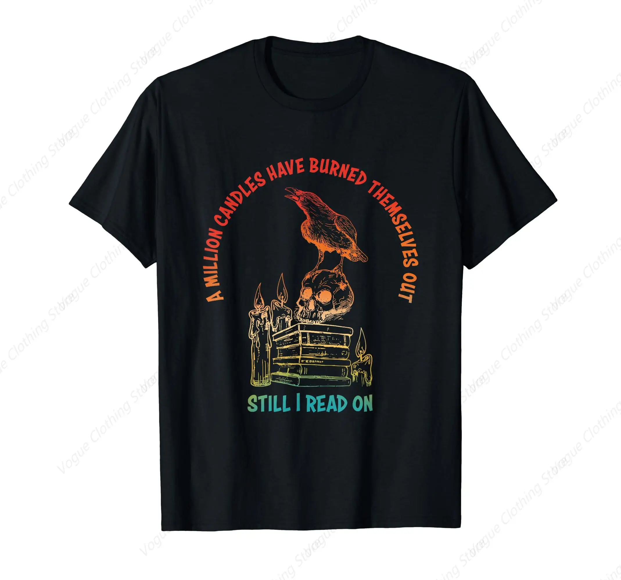 A Million Candles Have Burned Themselves Out T-Shirt Short Sleeves Cotton Clothing Outdoor Leisure Daily Tee