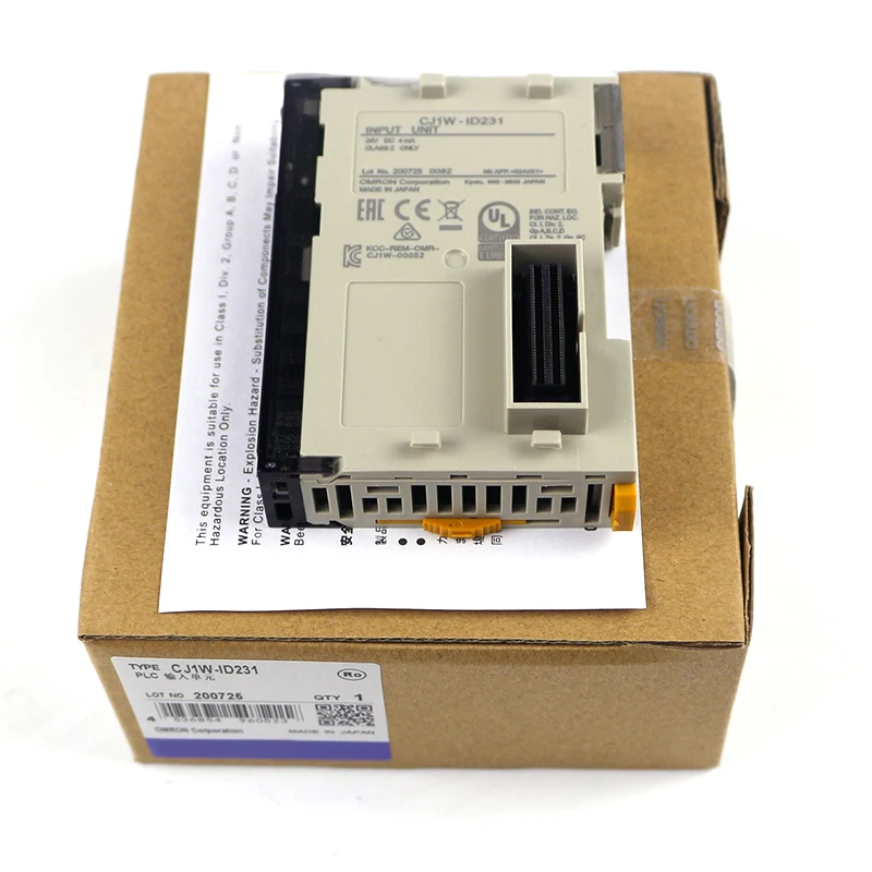 CJ1W-ID231  CJ1W series input unit PLC input module brand new original CJ1W-ID261 ID232 ID201 ID262 CJ1W-ID231