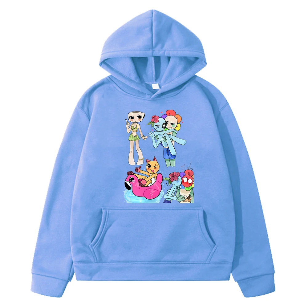 Dandys World  Autumn anime hoodie Fleece Sweatshirt Cartoon Pullover boys Kawaii hoodies jacket y2k sudader kids clothes girls