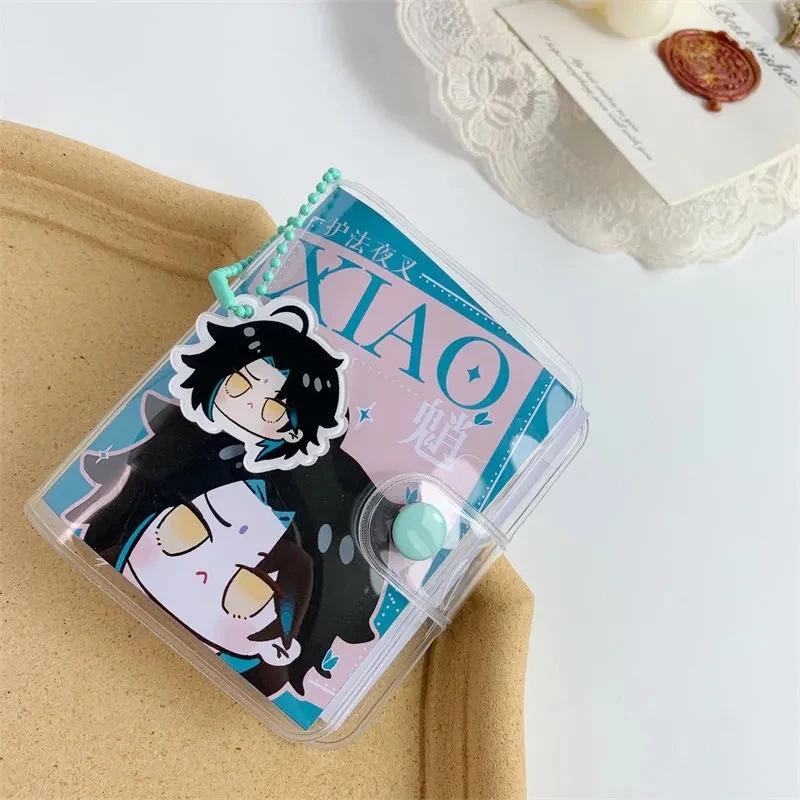 Genshin Impact Klee Paimon Zhongli Tartaglia Xiao Cute Cartoon Notebook Kawaii Periphery Student Stationery Lovely Holiday Gift