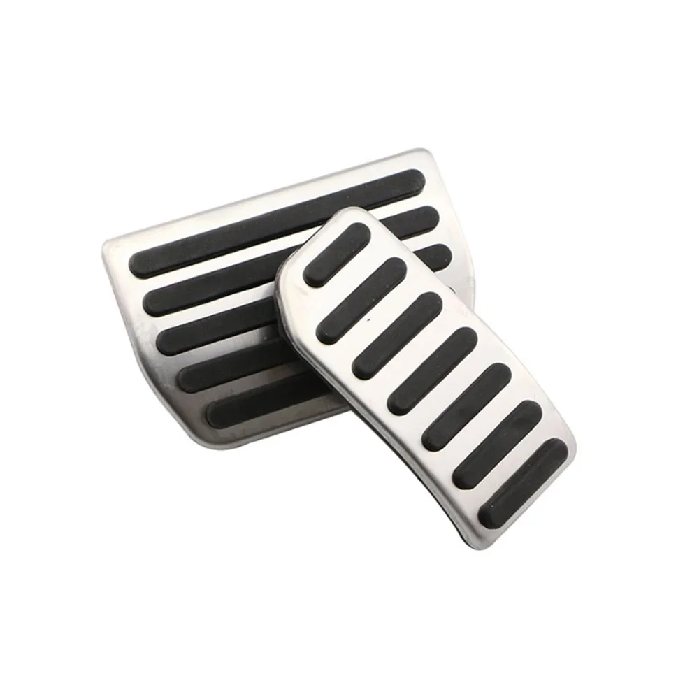 Stainless Steel Car Pedals Accelerator Brake Pedal for Volvo XC60 XC70 V60 V70 S60 S60L S80 S80L 2009-2015 AT MT Accessories