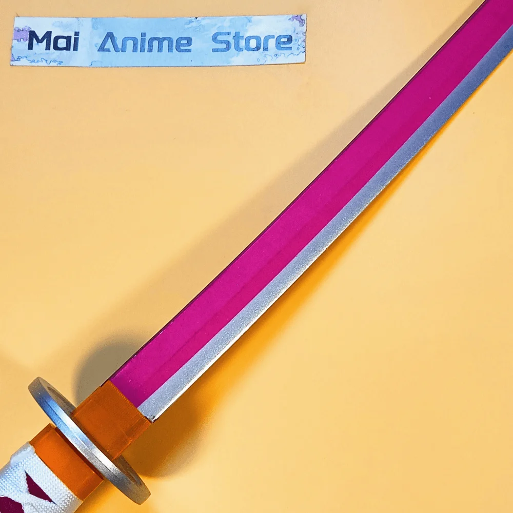 Figura de acción de Katana samurái de 40 pulgadas, tamaño Real, Katana japonesa, espada de hoja de Anime de tamaño Real, accesorio de Cosplay, juguete para regalo afilado