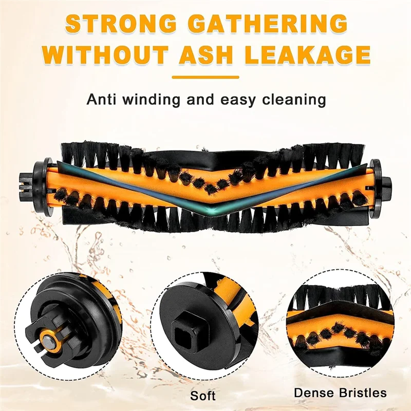 AB43-Ecovacs Deebot N79 N79S DN622 500 N79W N79SE Yeedi K600 K700 액세서리 키트 필터 브러쉬용 교체 부품