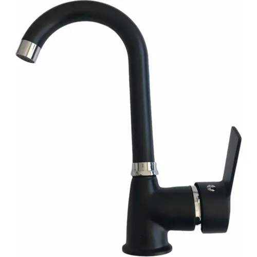 Mayaglory Vienna Series Matte Black Swan Sink Faucet Brass Body Ceramic Cartridge