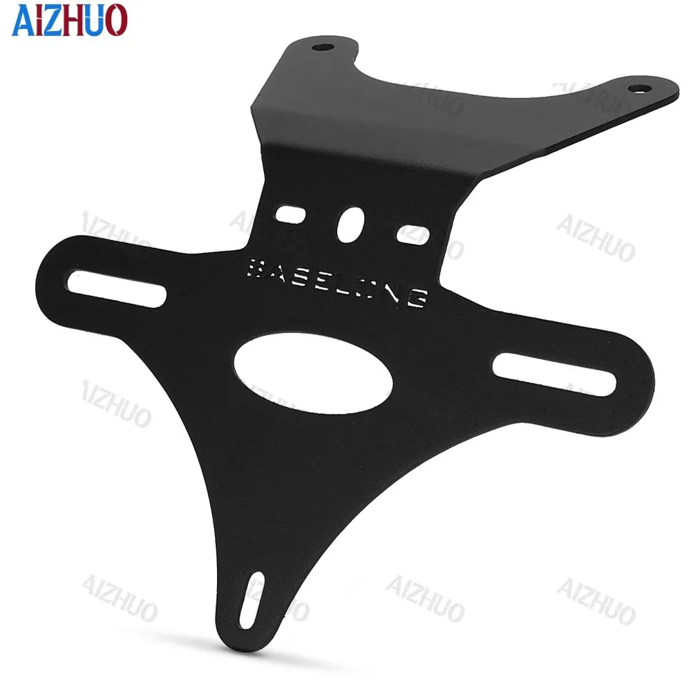 FOR SUZUKI DR650/S/SE 1996-2024 2025 2026 Motorcycle License Plate Bracket Mount Support Folding Number Plate Frame Holder Mount