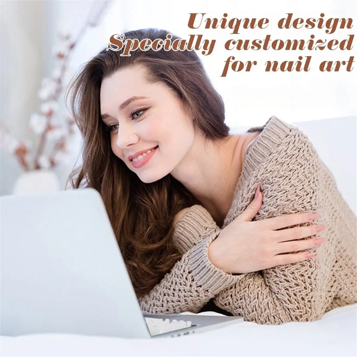 computer Nails Silicone Keyboard Protective Film for Laptop Nails Long Nails Button Cap Dust Proof Scratch Proof