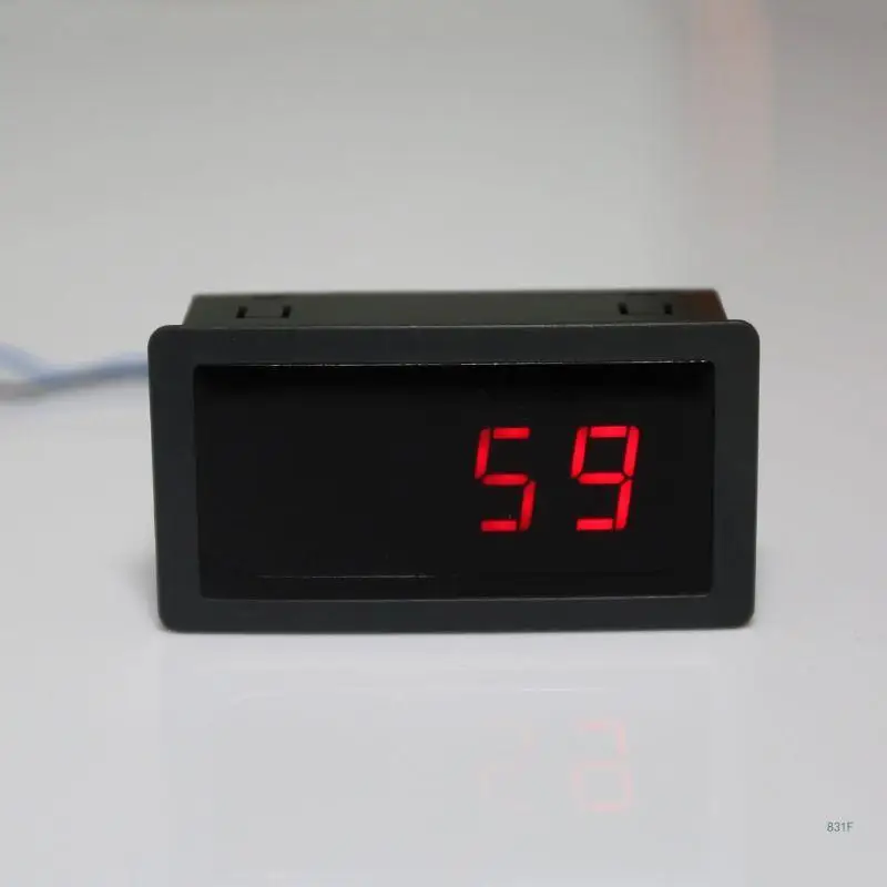 for DC 8-24V Digital LED Counter Panel Meter 4 Digit Up/Down Panel Counter Meter Plus/Minus Counter Panel Totalizer 0-99