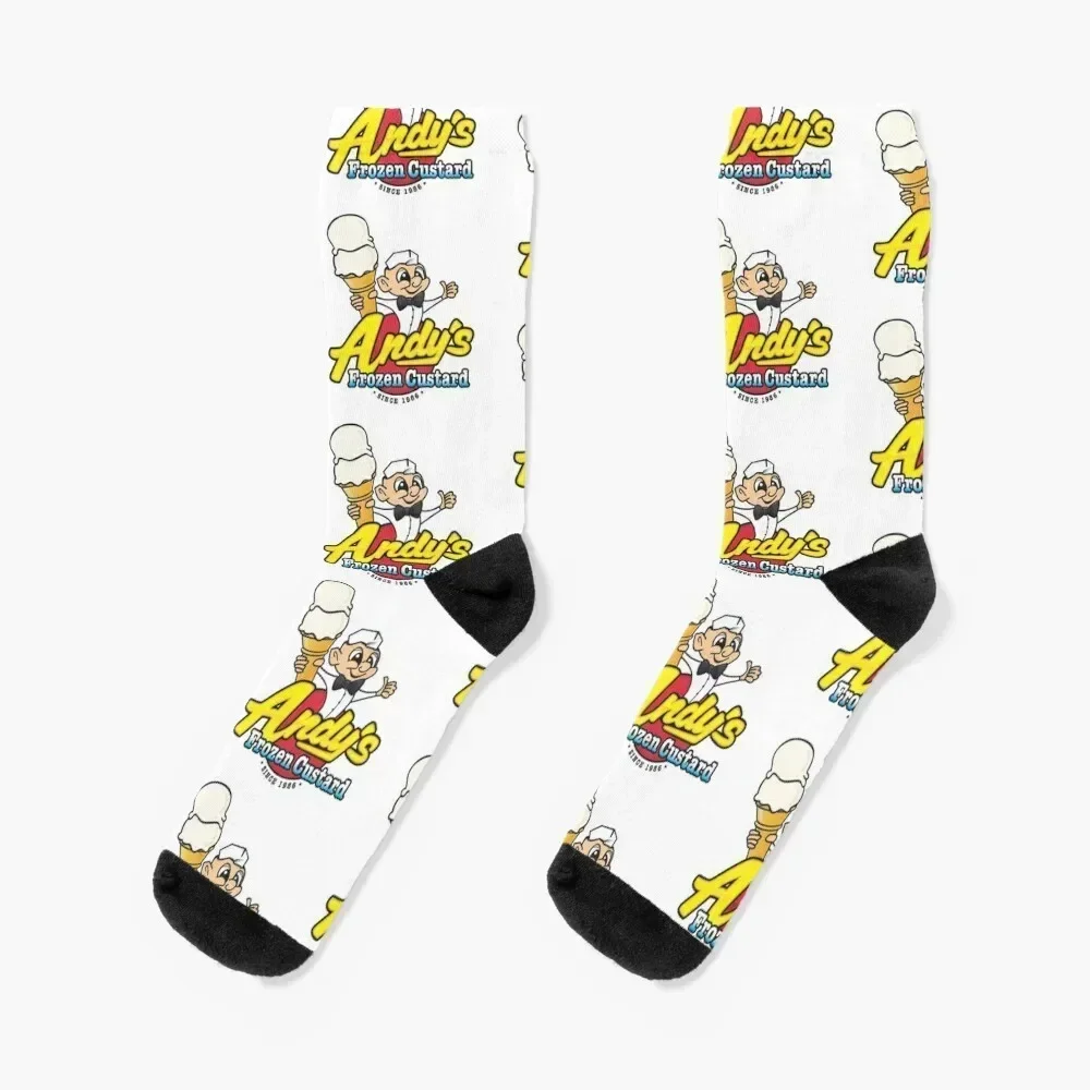 

Andys Frozen Custard Socks sports and leisure floor Male Socks Women's