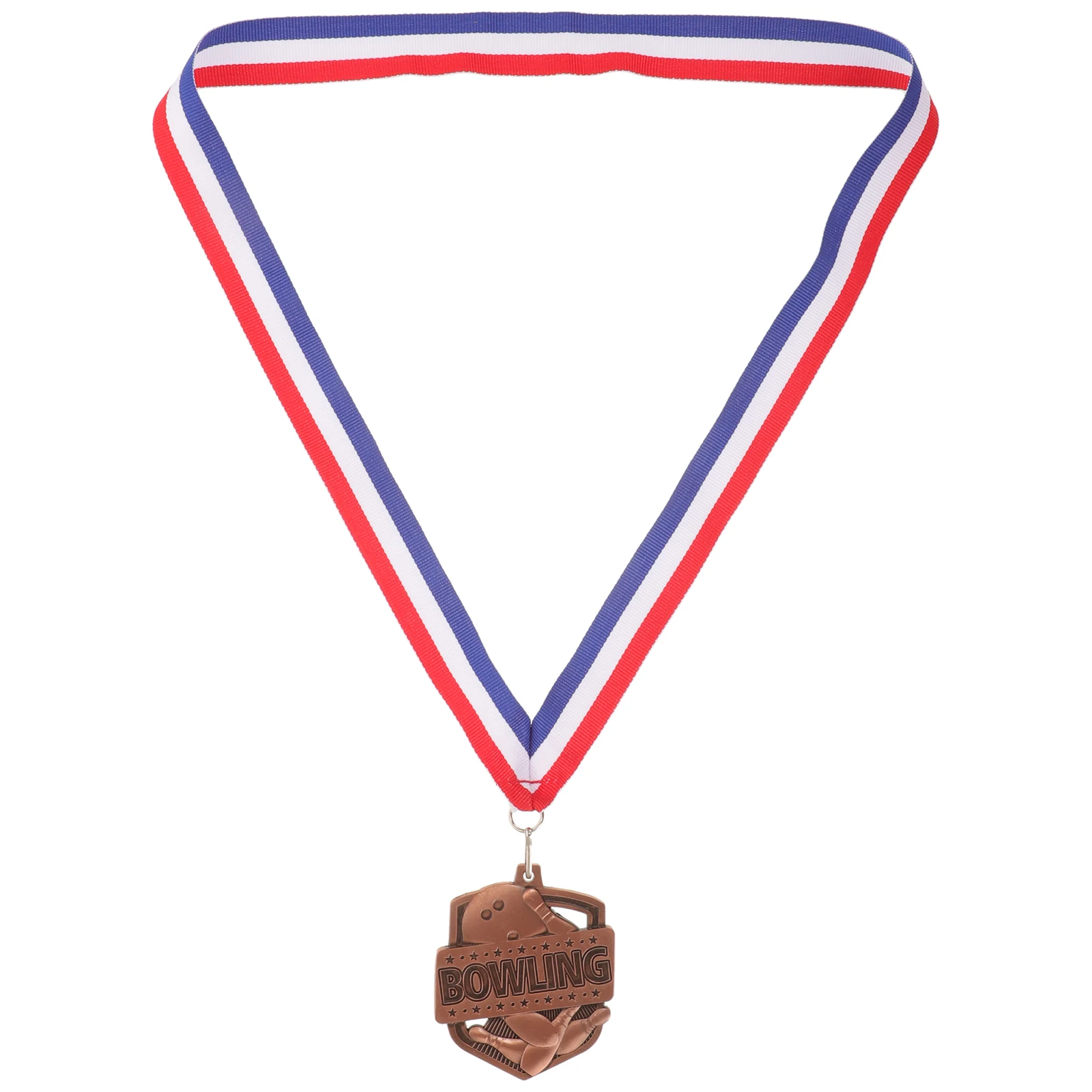 

Zinc Alloy Bowling Medal for Awards Creative Design Practical Usage Encouraging Sports Honor Medal