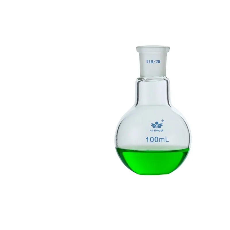 Single Mouth Flat Bottom Flask Lab Falsk 50/100/150/250/500/1000/2000/3000/5000/10000/20000ml