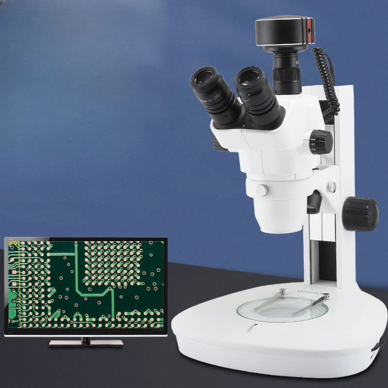 

Microscope SMZ-180-LT three eye optical dissecting mirror industrial electronic repair jewelry