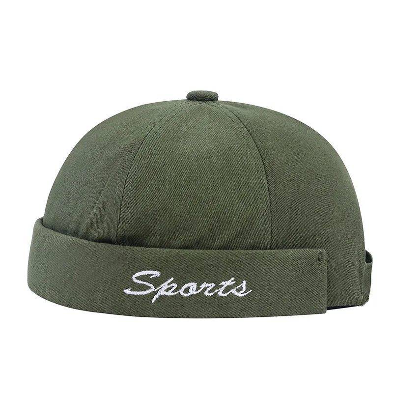 Unisex Brimless Cotton Hip Hop Protective Cap for Men Women Spring Autumn Street Dance Casual Use