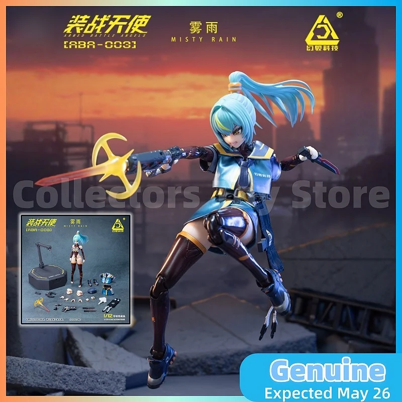 

[Предзаказ] Оригинальная фигурка Huan Yu Technology Aba-003 Battle Angel Series Mist Rain, 15 см, модель-украшение, игрушка для девочек, подарок