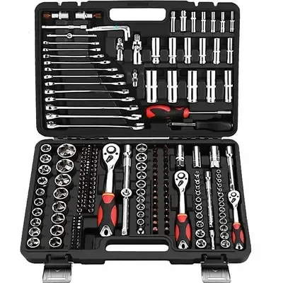 SC-TWMIX001 Car Mechanics Auto Repair Herramientas Kit Spanner Tools Set Box Hand Tools Socket Wrench Set Tool Kit Socket Sets