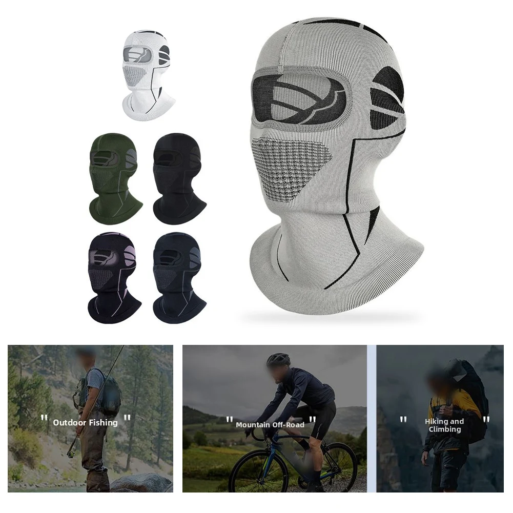 

Cycling Balaclava As Picture Shown Ski Balaclava Breathable Fabric Comfortable Wear Flexible Design Outdoor Activities