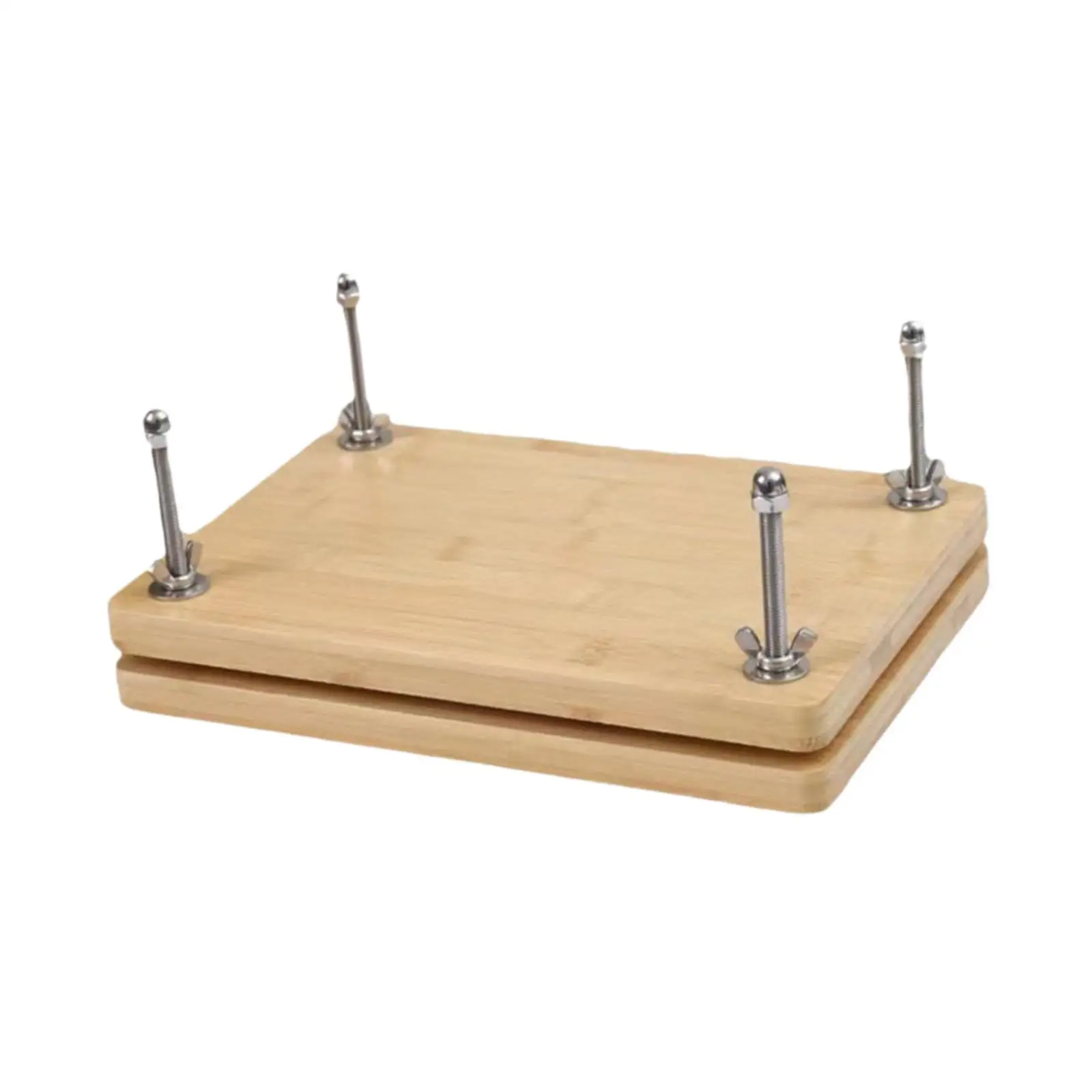 Wooden Book Press Tools Bookbinding Press Practical Sturdy Lightweight Supplies Book Binding Press Clamp for Scrapbooking