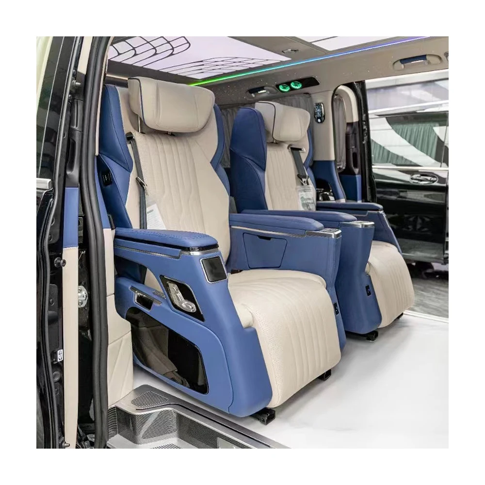 Top Comfortable Vip Luxury Electric Reclining Van Seat For Modification Van Mpv Rv Sprinter Hiace Vito Vclass For Caravan RV