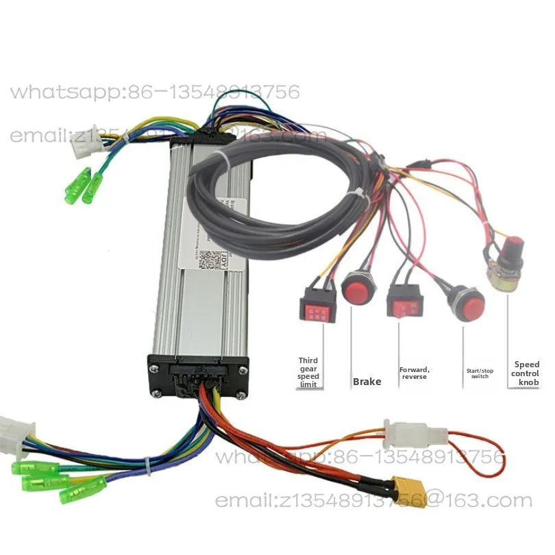 

Wired 350W DC brushless drive controller motor motor 24/36/48 V high power handle button