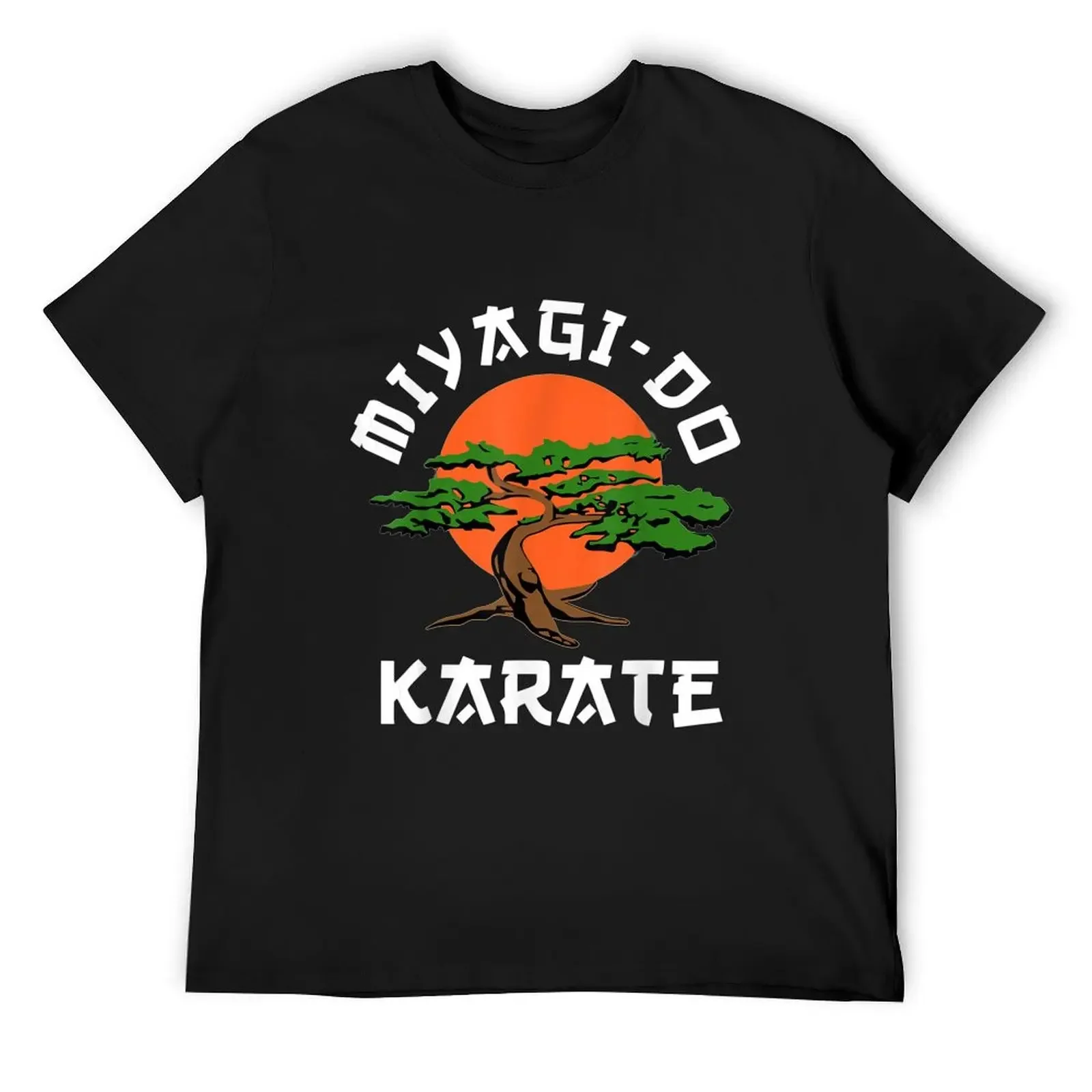 Vintage Miyagi-DoKarate Bonsai Tree T-Shirt basketball graphic tees Clothing t shirts men