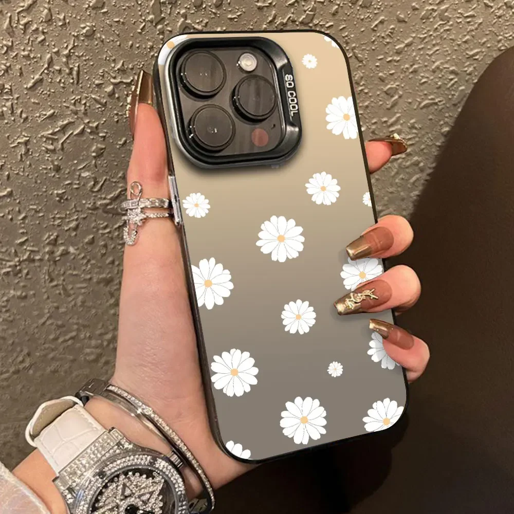 Luxury Flower Matte IMD Case For Vivo Y91i Y91C 1820 V30E Y93 Y95 1807 1816 2015 V2026 V2029 1920 1906 1940 Phone Cases Cover