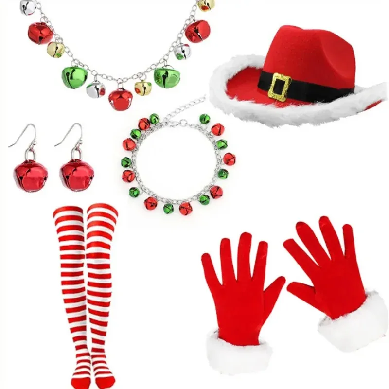 

Christmas Cosplay Santa Claus Disguise Wig Beard Hat Set Adult Stage Performance Xmas Dress Up Prop Carnival Party4;v'5,f;6.j;8'