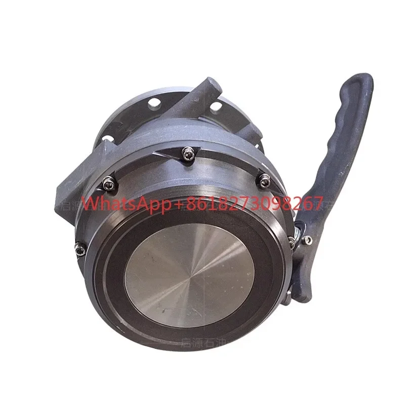 European standard aluminum alloy thickened special API standard 4-inch lower mounting port of oil tanker unloading valve