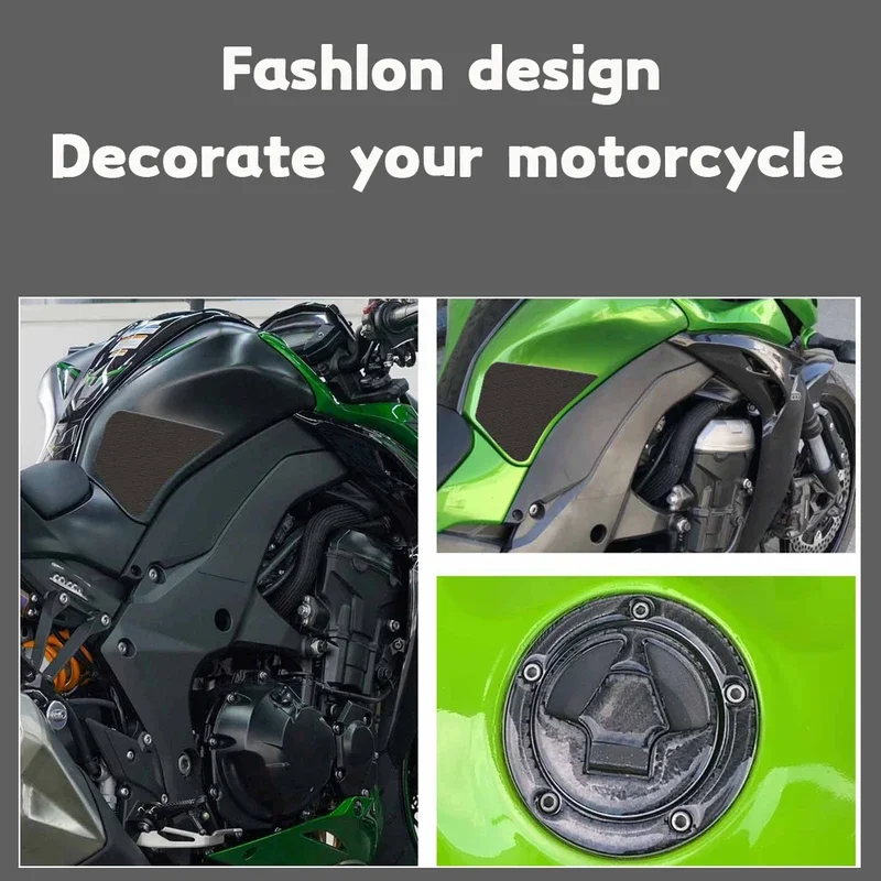 Précieux coussin de traction Z 1000 Grip pour Kawasaki Z1000, autocollant latéral de moto, protection du genou, 2015-2021, 2020, 2019, 2018, 2017, 2016