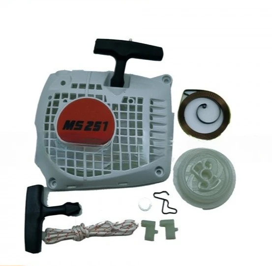 MS251/MS231 Chainsaw Hand Pull Starter, Pull Disc Starter Assembly, Garden Logging Chainsaw Accessories