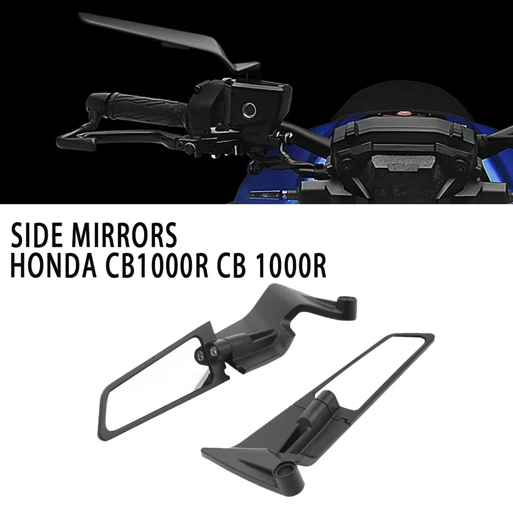 

For Honda CB1000R CB 1000R Universal Motorcycle Mirror Wind Wing side Rearview Reversing mirror