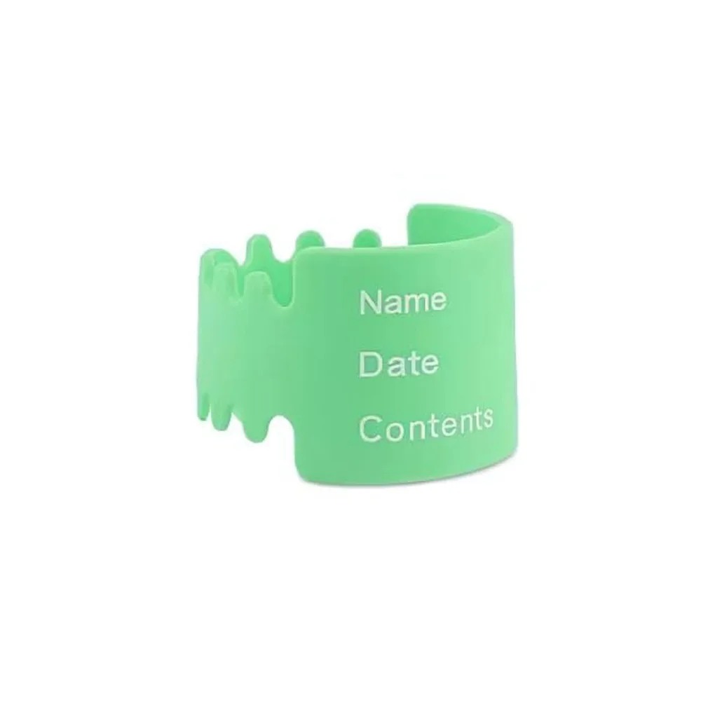 

Прочные силиконовые этикетки для детских бутылочек, многоразовые водонепроницаемые именные этикетки, противоскользящий рукав для чашки молока для детского сада для письма, имя/дата