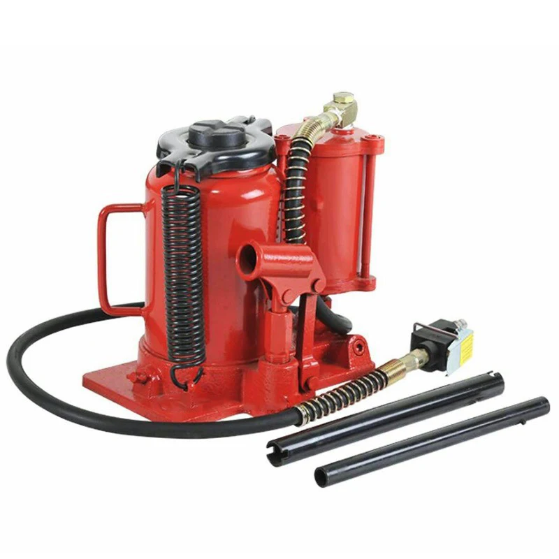 20 Ton Hydraulic Vertical Pneumatic Hydraulic Jack Air Pressure Truck Bus Lifting Tire Replacement Maintenance Rescue Spare