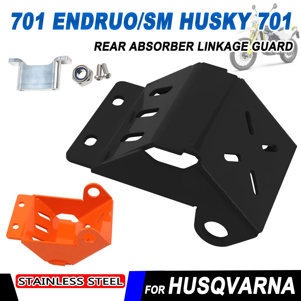 

FOR HUSQVARNA 701 ENDRUO SM Husky 701 Enduro SM Motorcycle Accessories Rear Shock Linkage Link Guard Cover Protector kit