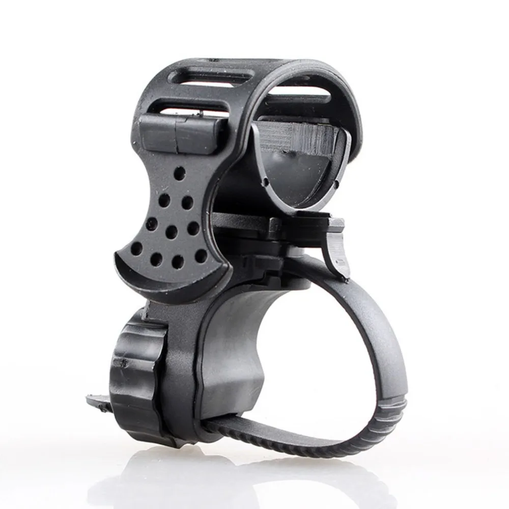 LED Lamp 360 Degree Rotating Quick Release Bicycle Lamp Holder Torch Clamp Cycling Flashlight Holder Torch Flashlight Mount