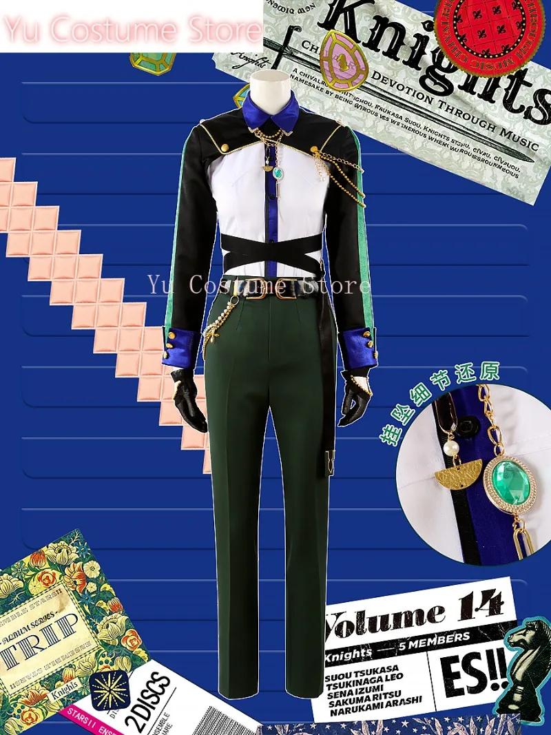 Ensemble Stars Knights Trip New Album Sakuma Ritsu/narukami Arashi/sena Izumi/tsukinaga Leo/suou Tsukasa Game Suit Cosplay Cos