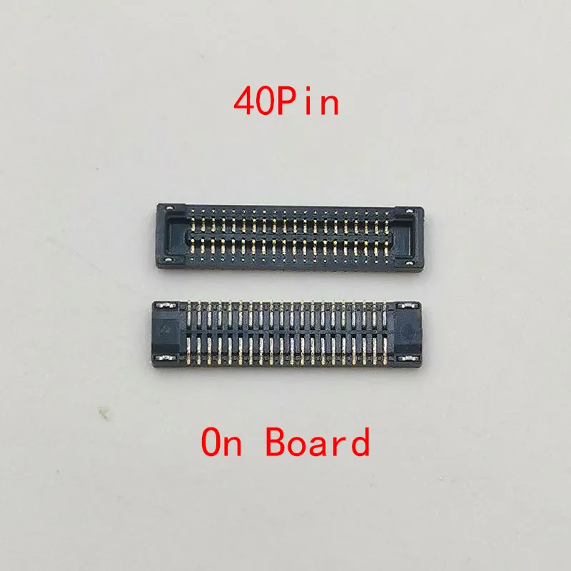 2-10Pcs 40Pin Lcd Display Screen Flex FPC Connector On Board For Samsung Galaxy A10S A107 A107F A20S A207 A207F G6200 A6S/A22 5G