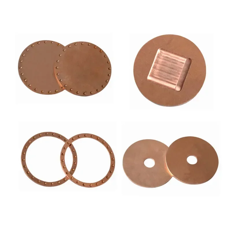 

Copper Discs T2 Copper Plate Copper Sheet Round Pad Dia 50/100/150/200mm Thick 0.8/1/1.5/2/2.5/3mm