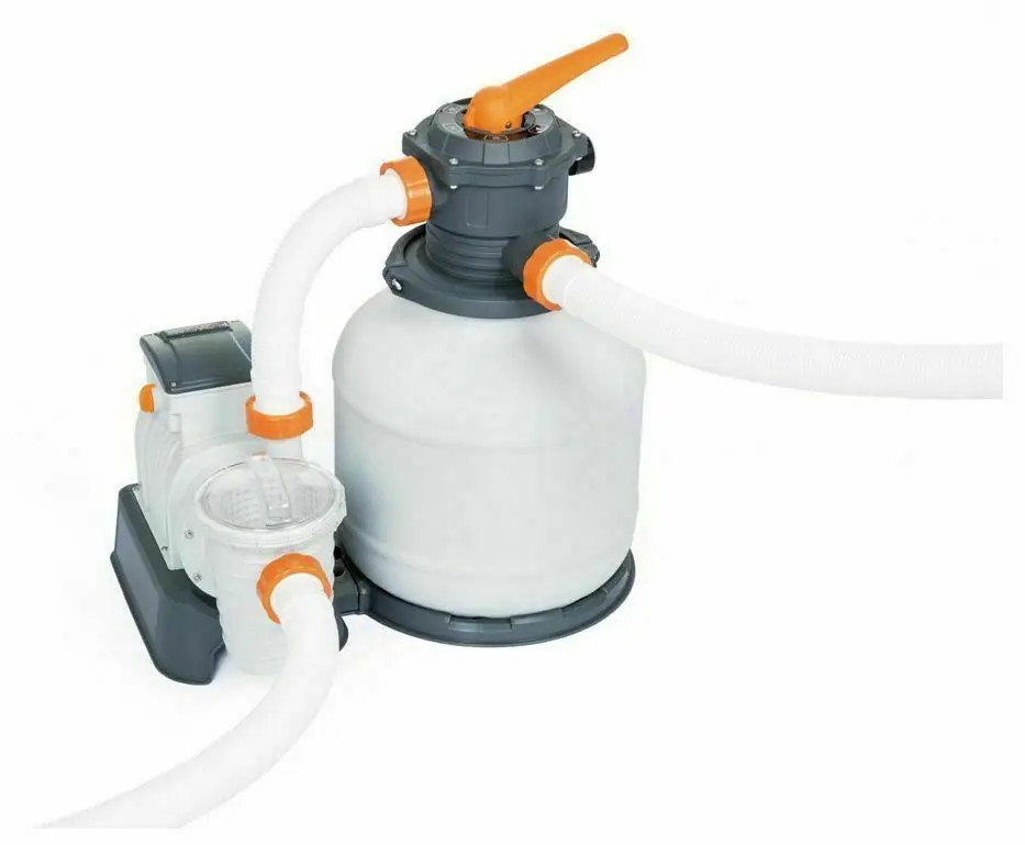 Bestway 2200 Gallon European Gauge Sand Filter Pump Bracket Pool Accessories Swimming Pool Filter Element Sand Filter